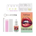 Kit de joyas dentales EelHope DIY con piedras brillantes pegamento y herramientas para la sonrisa - Kit de Gemas Dentales de Moda DIY