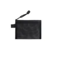Durable black nylon mesh storage pouch with smooth zipper for office document organizing - B8 (13x10) / White