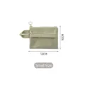 Petit sac de rangement en maille imperméable vert olive 13x10cm pour accessoires - S / Vert