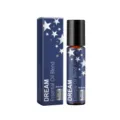 Olio essenziale roll-on portatile in flacone dal design a stelle blu scuro con scatola coordinata. - Ylang-ylang