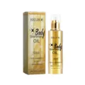 EELHOE Body Shimmer Gold Glow Oil for Face and Body, 100ml moisturizing luminizer spray - 100ml / Gold