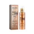 EELHOE Golden Brown Body Shimmer Oil for full body brightening and radiant glow - 100ml / Gold Brown