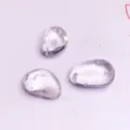 Natuurlijke heldere kristallen hangerstenen met voorgeboorde gaten voor DIY sieraden. - Bergkristal