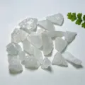 Natural clear quartz crystal raw stones for aromatherapy diffuser and home decor - White Crystal / 100 g