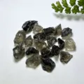 Natürliche Rauchquarz-Rohkristalle für Aromatherapie-Steine und Wohndekoration - Rauchquarz / 100 g