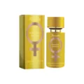 Perfume de San Valentín Roxelis en frasco dorado, 50 ml de agua de colonia romántica - 50ml