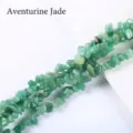 Hoogwaardige natuurlijke onregelmatige groene aventurijn jade split kralen voor DIY sieraden - Aventurijn jade