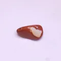 Natural red jasper stone pendant with a pre-drilled hole for DIY jewelry making - Red Jasper