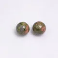 Sfera di cristallo unakite naturale lucidata per la creazione di gioielli fai da te - Sfera di Unakite