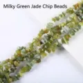 Φυσικές ακανόνιστες πέτρες Xiuyan jade σε γαλακτερό πράσινο για κοσμήματα - Νεφρίτης Xiuyan