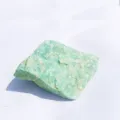 Spécimen de pierre minérale brute verte pour enseignement géologique et aromathérapie. - Amazonite / 5-7cm
