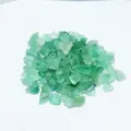 Natuurlijke groene fluoriet ruwe stenen voor aromatherapie, aquarium en decoratie huis - 1-2cm Grind (Lvyingshi Shuishi) / Verpakking van 100g