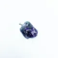 Natürlicher Amethyst-Rohstein-Kristallanhänger für DIY-Halsketten und Bastelschmuckprojekte - Amethyst