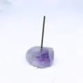 Natürlicher violetter Amethyst Rohstein Räucherstäbchenhalter für die Aromatherapie zu Hause - Heller Amethyst / 3-5CM