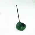 Eleganter minimalistischer natürlicher grüner Fluorit-Rohstein-Räucherstäbchenhalter - Fluorit / 3-5CM
