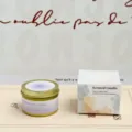 Premium lavender scented soy wax candle in elegant gold tin with watercolor gift box - Juniper & Lavender / 5x3.5cm Single Tin / Gold