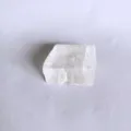 Natürlicher weißer Kristall Rohstein Räucherstäbchenhalter Block für die Deko - Weißer Islandspat / 3-5CM