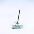 Natürlicher weißer Kristall-Rohstein-Räucherstäbchenhalter mit minimalistischer Textur - Howlith / 3-5CM