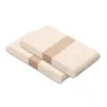 Premium 125mm birch wooden sticks for popsicle making or hair removal waxing tasks - Straight Edge Style (1.6mm) / 50 Pieces/Pack (150*18mm)