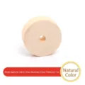 Natural small wooden wheel for DIY toy accessories with 2.8cm outer diameter variant - Wooden Wheel / Dia 2.8cm x Thickness 1cm / Original Color