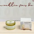 Handmade natural soy wax scented candle in gold tin with citrus lime orange fragrance - Lime Orange
