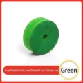 Small green wooden wheel toy accessory for DIY crafts with 2.8cm outer diameter - Dia 2.8cm x Thickness 1cm / Green