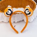 Adorable plush red panda animal headband hair accessory for girls and kids gift - Red Panda / 14cm Size