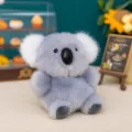 Adorabile mini bambola portachiavi a forma di koala in peluche con soffice ecopelliccia - 10cm / Koala