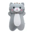 Cute gray cat plush toy pillow for kids, soft stuffed animal gift for home sofa decor - 23cm / Gray Cat