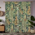 Vintage botanical forest tapestry curtains for living room bedroom aesthetic window drapes. - 55x150cm (Set of 2 Panels) / CL-001