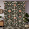 Vintage botanical bird pattern curtain for living room bedroom home decor window drapery fabric - 55x150cm (Set of 2 Panels) / CL-004