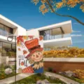 Double-sided garden flag with scarecrow and Hello Fall design for autumn courtyard decor - Q-004款式 / 30x45cm