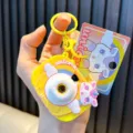 Llavero de cámara de proyección de unicornio arcoíris amarillo para mochilas - Unicornio / Amarillo
