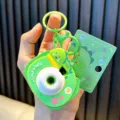 Llavero creativo de cámara de proyección de dinosaurio verde colgante de bolso infantil - Dinosaurio / Verde