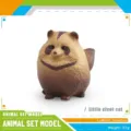 Realistische kleine Zibetkatze Tierfigur Modell für die Kinderbildung, 5x4x5cm - Kleiner Marderhund (PL127-4140)