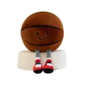 Adorable basketball plush toy featuring a smiling face and cute dangling legs SKU - Basketball / 36cm