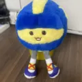 Cute volleyball plush toy with legs and sneakers, creative cartoon stuffed pillow doll - Volleyball Style
