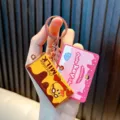Chocolate milk bar-shaped stress relief keychain with cute duck cartoon - Duckling / Coffee