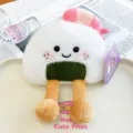 Adorable shrimp sushi plush magnet character with funny legs for cute kitchen home decor - Rice Ball (Onigiri)