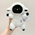 Simpatico portachiavi a forma di agnello in peluche magnetico con stelle e luna, decoro - Lamb / 20cm