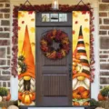 Thanksgiving porch banners with autumn pumpkin and gnome designs for front door deco - Autumn Gnome Style (SDL-005) / 30x150cm Pack