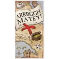 Vintage pirate treasure map door cover backdrop for Halloween party wall decorations. - 90x180cm / Style ML-001