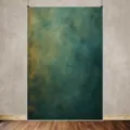 Professional large polyester photography backdrop with vintage teal mottled texture - Retro Texture Style (SBJ-002) / 95x75cm