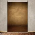 Brown mottled photography backdrop cloth for professional portrait and video shooting - Vintage Textured Style (SBJ-005) / 95x75cm / Retro Brown
