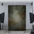 Professional large abstract brown texture photography backdrop for studio portrait shooting - SBJ-001 / 95x75cm