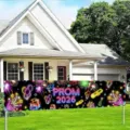 Prom 2026 Gartenbanner im Neon-Stil für die feierliche Abschlussfeier Dekoration - Neon PROM Stil (SHF-009) / 30x120cm