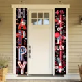 Patriotic 4th of July Independence Day porch banners for festive front door decor - Happy 4th Of July Style (SDL-008)