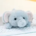 Adorable soft plush elephant toy, fluffy stuffed animal doll for nursery decor and kids gift - Elephant