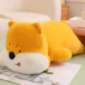 Soft cute Shiba Inu plush toy lying pillow for office nap and stress relief - 45cm / Shiba Inu