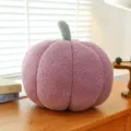 Coussin en peluche citrouille rose doux et confortable pour la décoration intérieure - 18cm / Violet